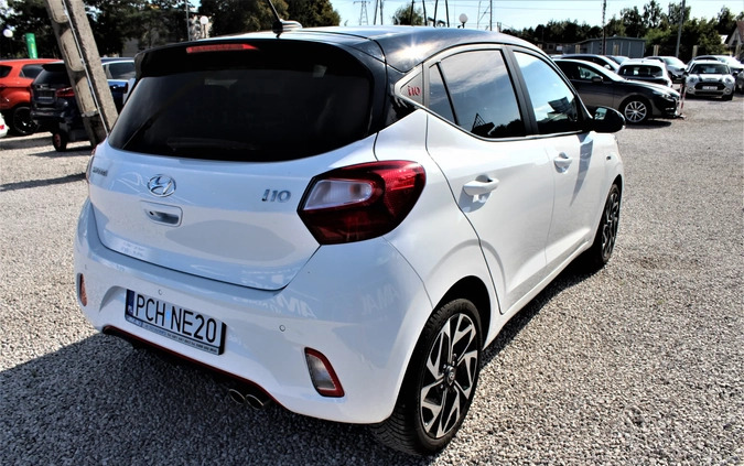 Hyundai i10 cena 57800 przebieg: 10000, rok produkcji 2021 z Chmielnik małe 497